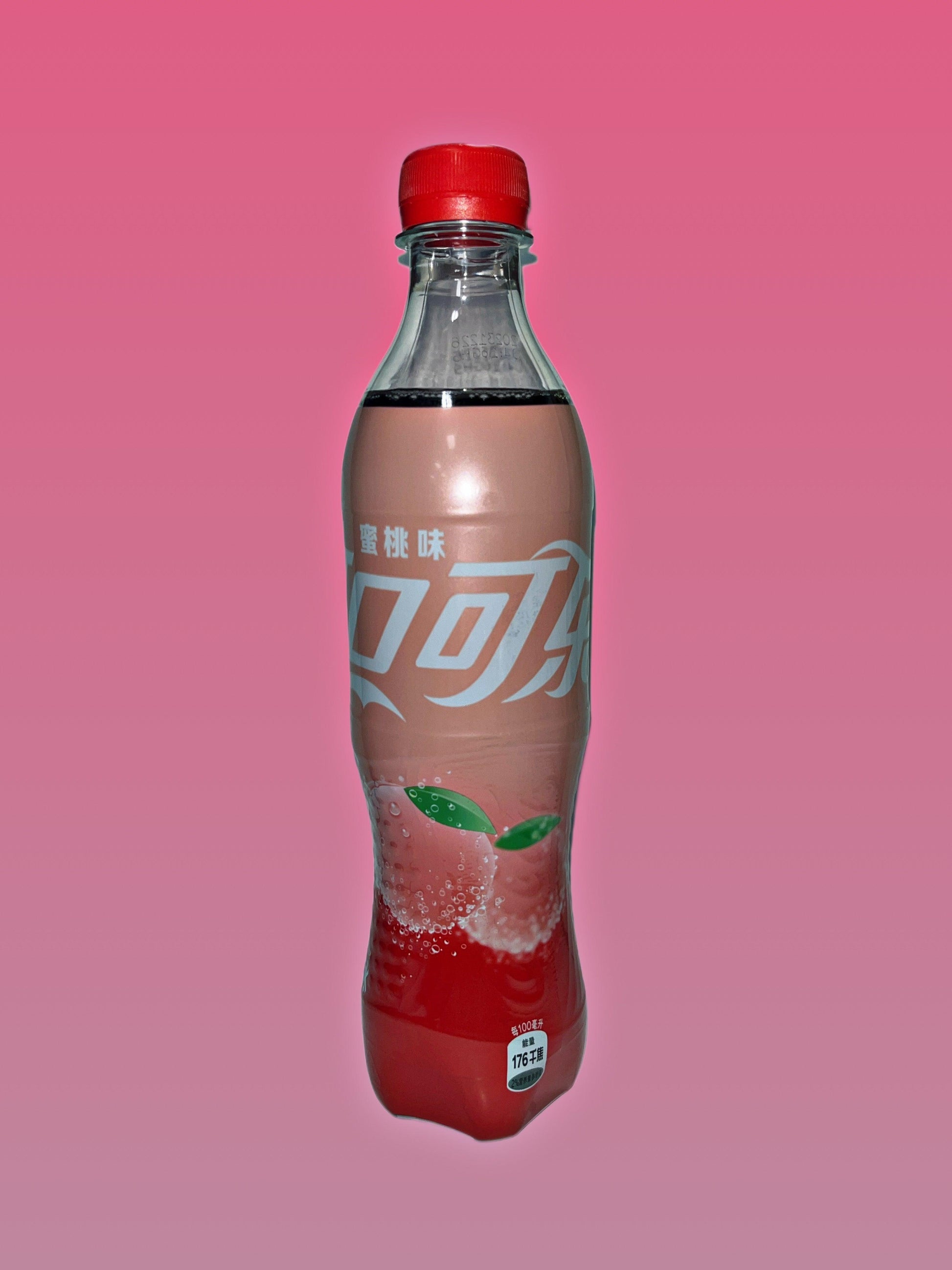 Coca Cola Peach Bottle 500ML China Edition - Extreme Snacks