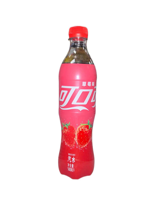 Coca Cola Strawberry China Edition 500ML - Extreme Snacks
