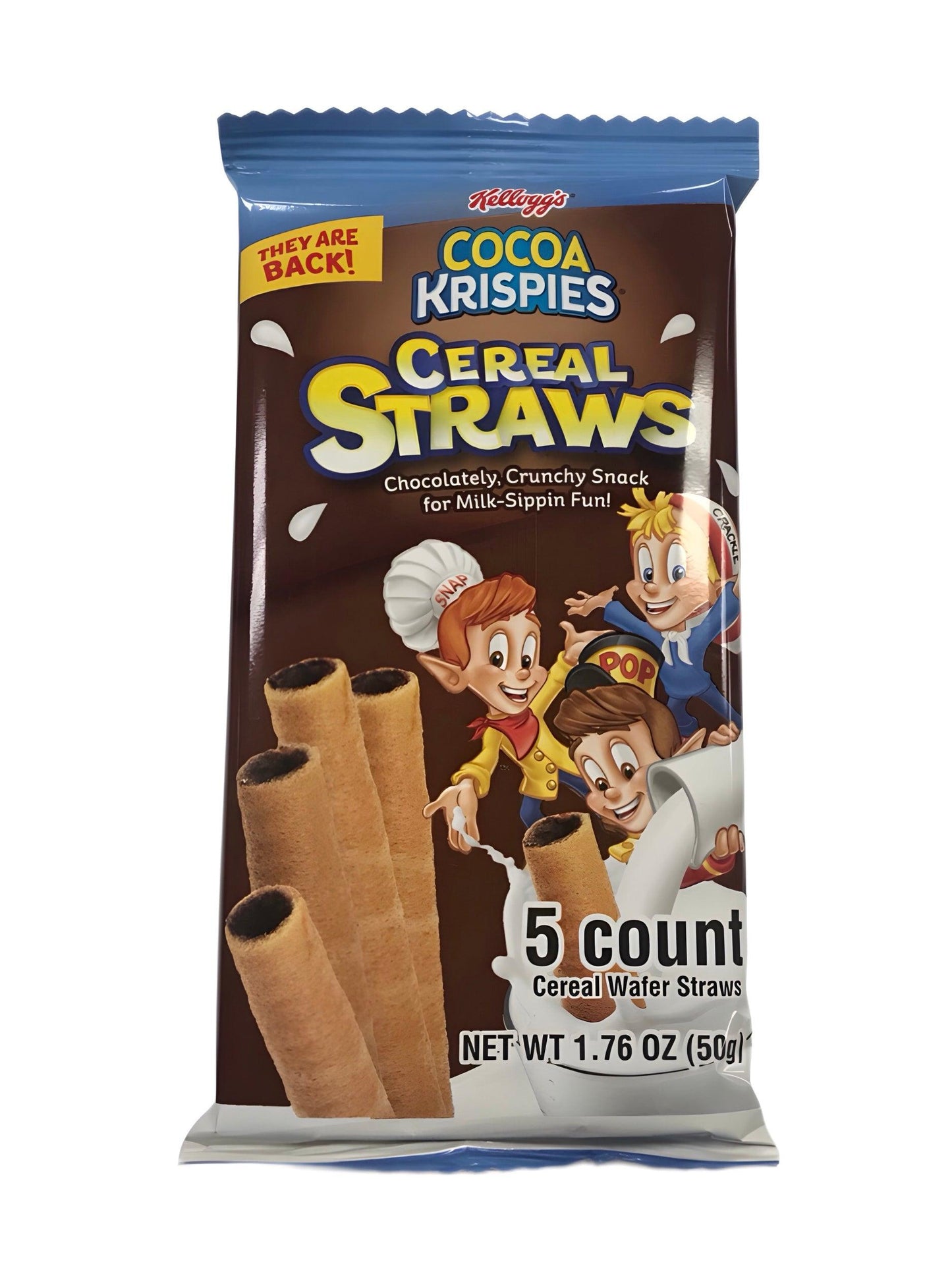 Cocoa Krispies Cereal Straws - Extreme Snacks