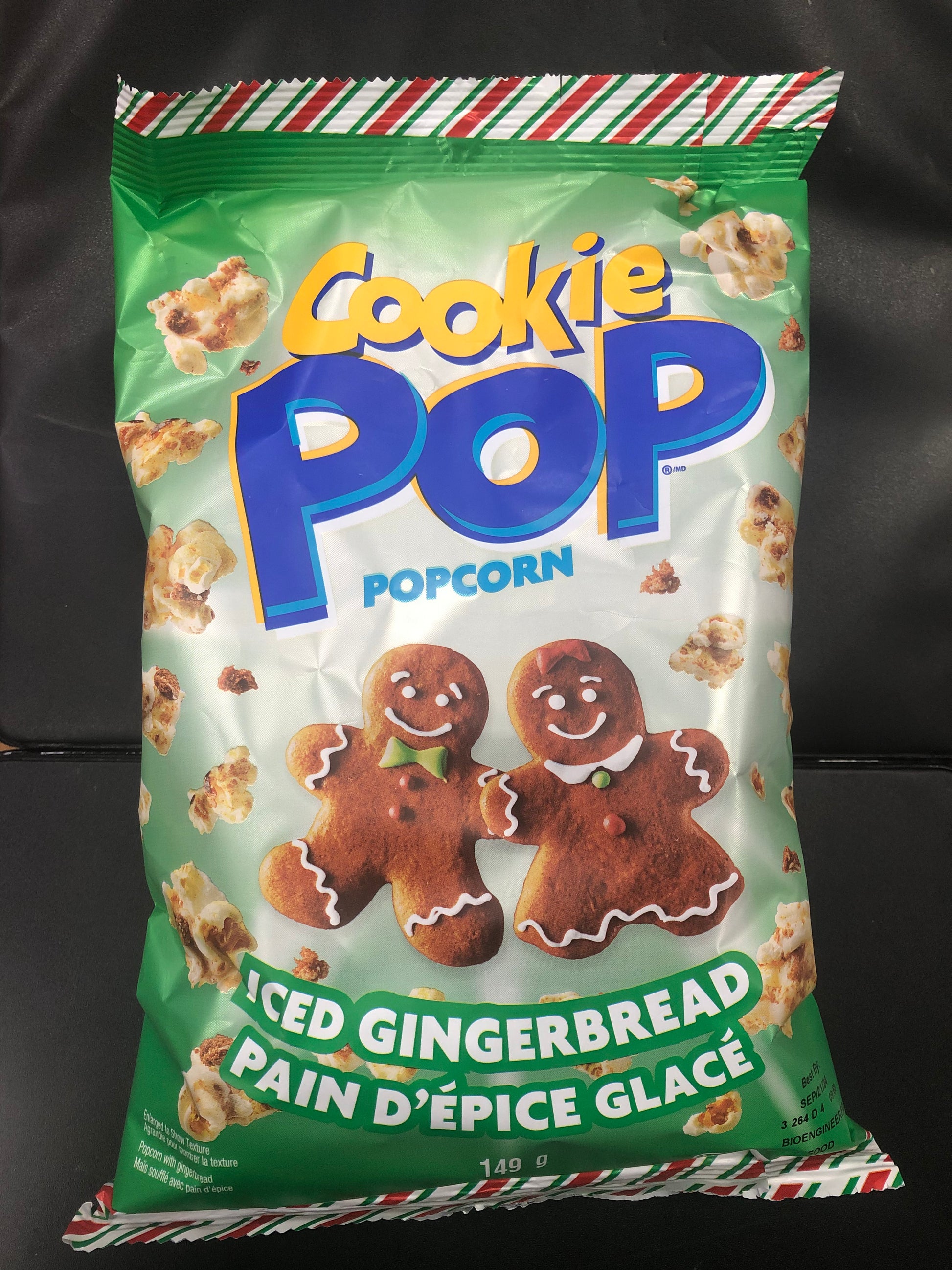 Cookie Pop Popcorn Iced Gingerbread 149G - Extreme Snacks