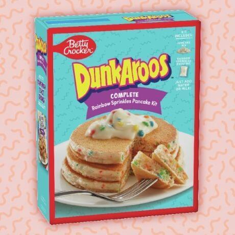 Dunkaroos Complete Rainbow Sprinkles Pancake Kit - Extreme Snacks