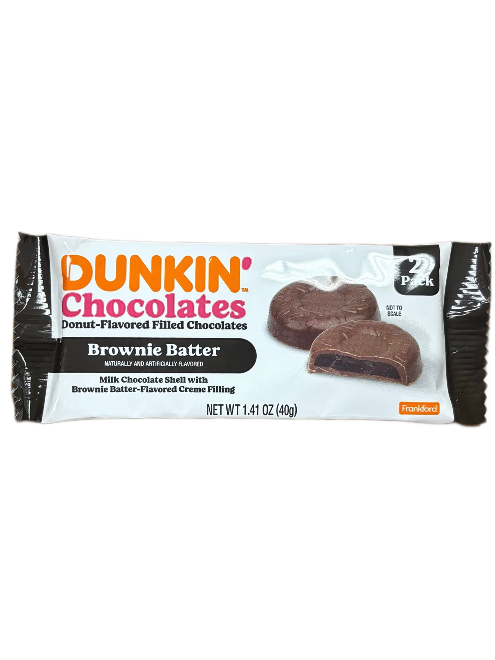 Dunkin' Chocolates Donut Flavored Brownie Batter 2 Pack - Extreme Snacks