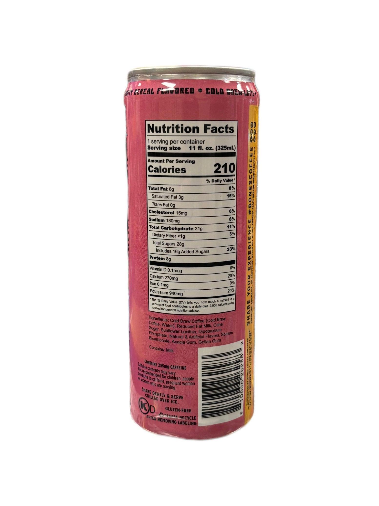 Electric Unicorn Fruity Cereal Cold Brew Latte 11OZ - Extreme Snacks