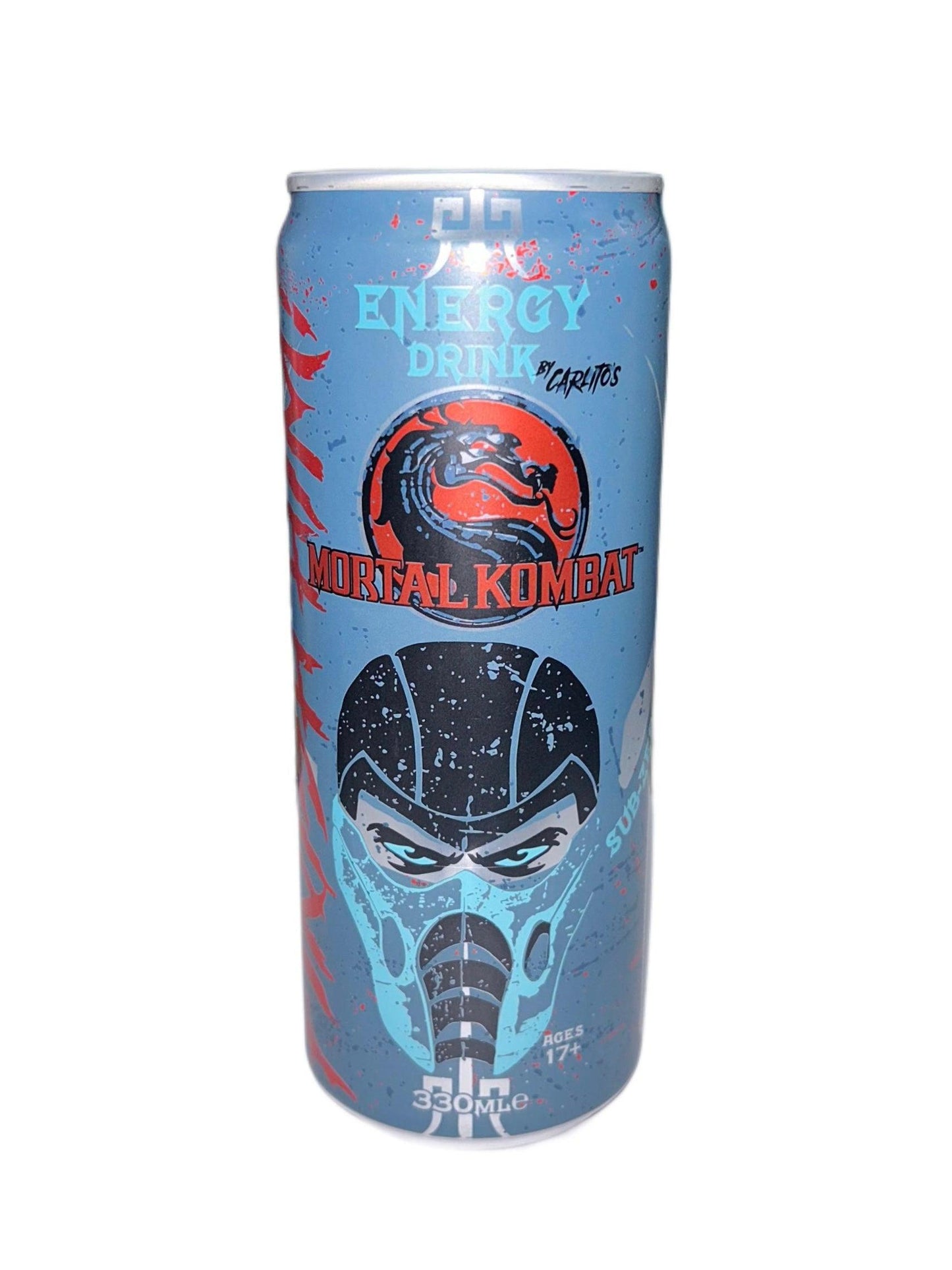 Energy Drink By Carlitos Mortal Kombat Sub-Zero 330ML - Extreme Snacks