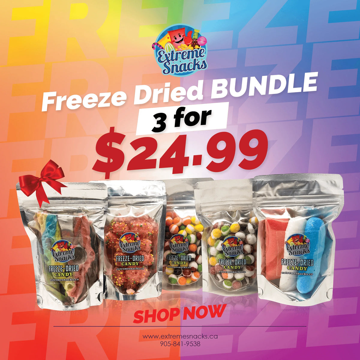 Extreme Eroll Extreme Snacks Freeze Dried Fruit Roll Ups