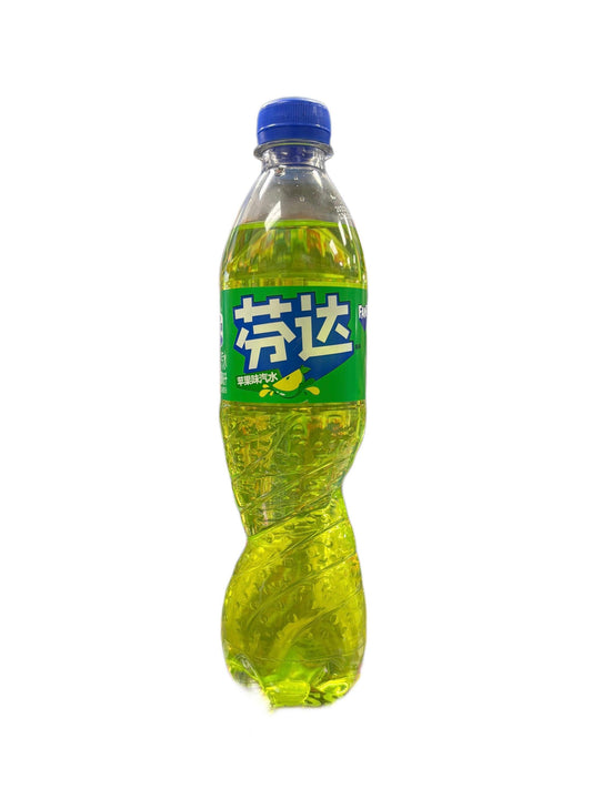 Fanta Green Apple Bottle 500ML - China Edition - Extreme Snacks