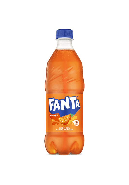 Fanta Orange Bottle 591ML - Extreme Snacks