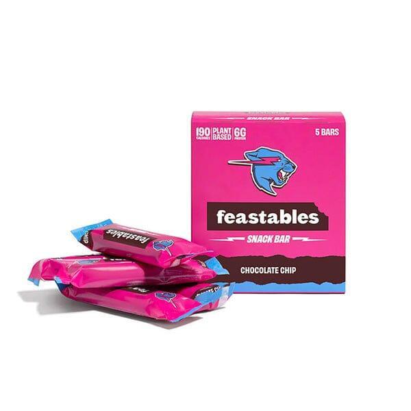 Feastables Mr. Beast Chocolate Chip Snack Bar - Extreme Snacks