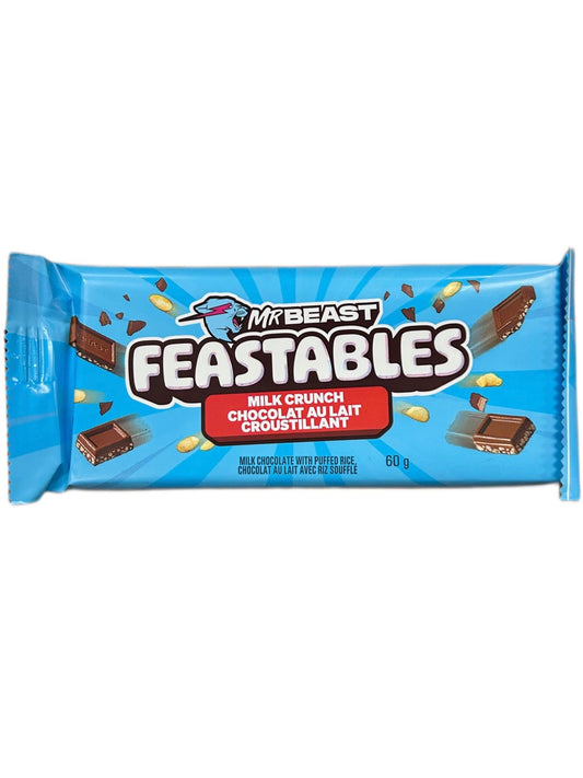 Feastables Mr.Beast Milk Crunch 60G *NEW DESIGN* - Extreme Snacks