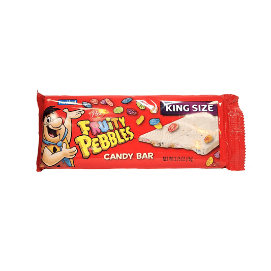 Fruity Pebbles King Size Candy Bar - Extreme Snacks