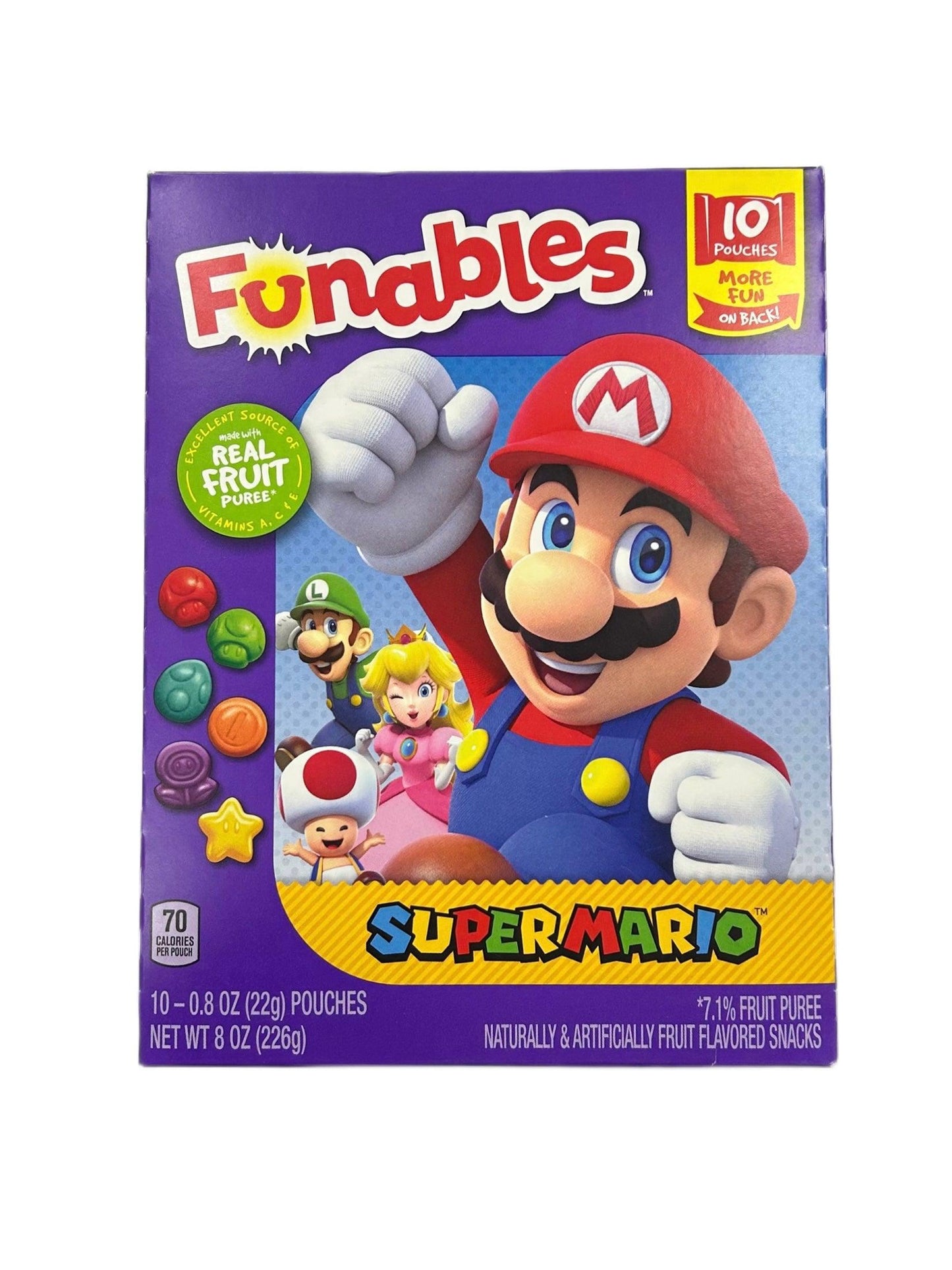 Funables Super Mario Fruit Snacks Characters - Extreme Snacks