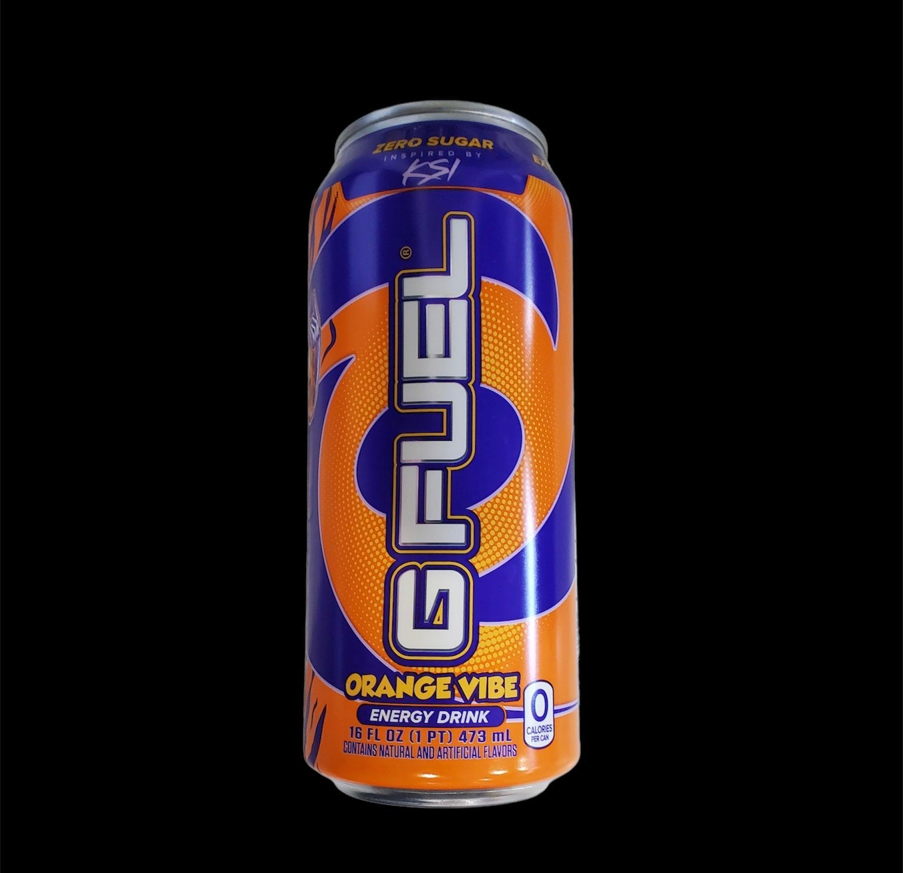 G Fuel KSI Orange Vibe Energy Drink - Extreme Snacks