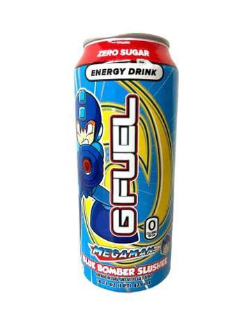 G Fuel Mega Man Blue Bomber Slushee Energy Drink - Extreme Snacks