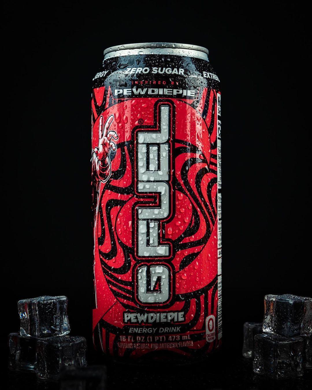 G Fuel PewDiePie Energy Drink - Extreme Snacks