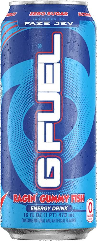 G- Fuel Ragin' Gummy Fish Energy Drink - Extreme Snacks
