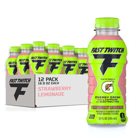 Gatorade Fast Twitch Energy Drink Strawberry Lemonade - Extreme Snacks