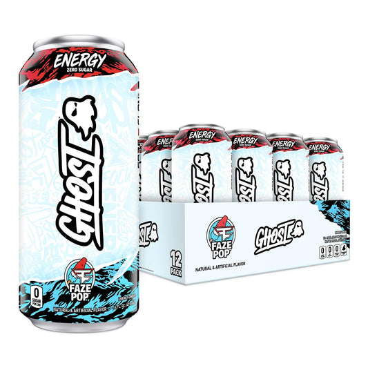Ghost Faze Pop Energy Drink - Extreme Snacks