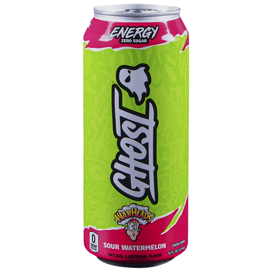 Ghost Warhead Sour Watermelon Energy Drink - Extreme Snacks