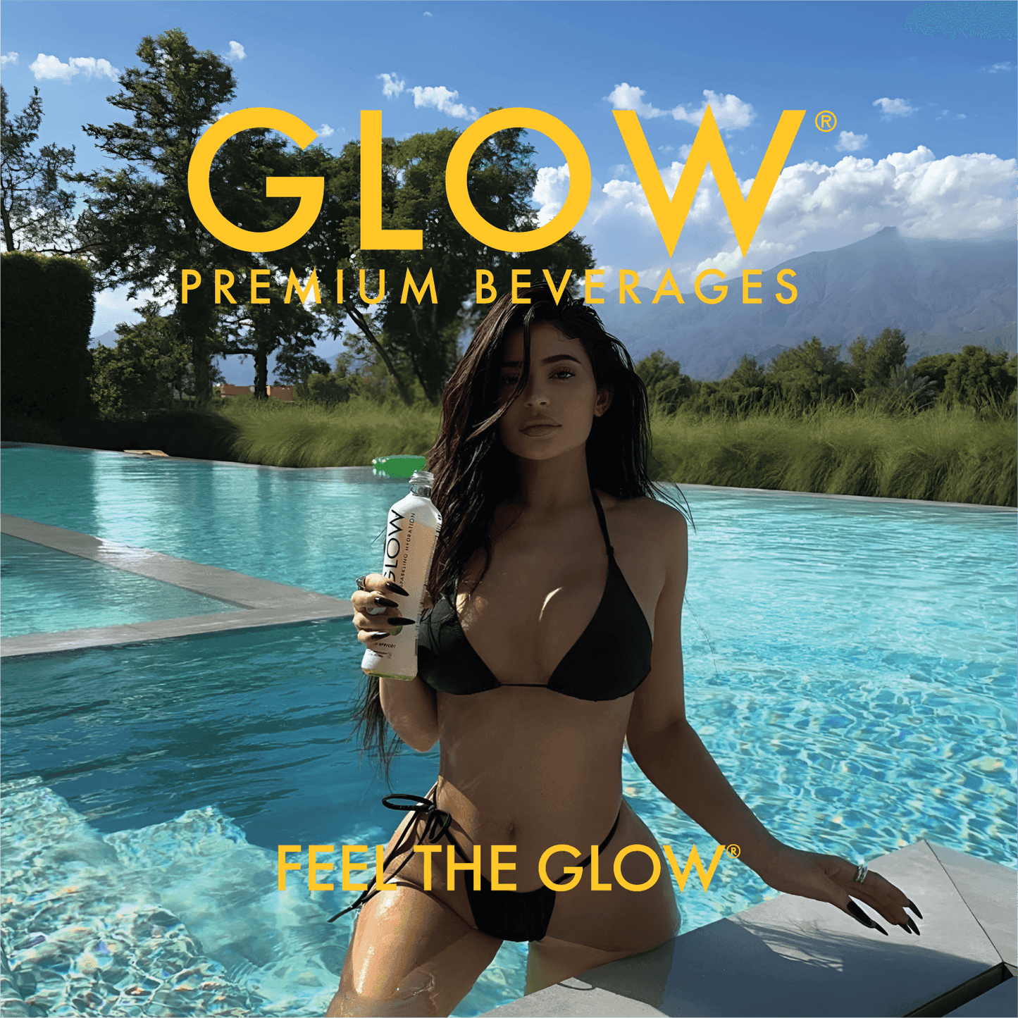 GLOW Sparkling Hydration Kylie Jenner Exclusive - Mango Apricot - Extreme Snacks