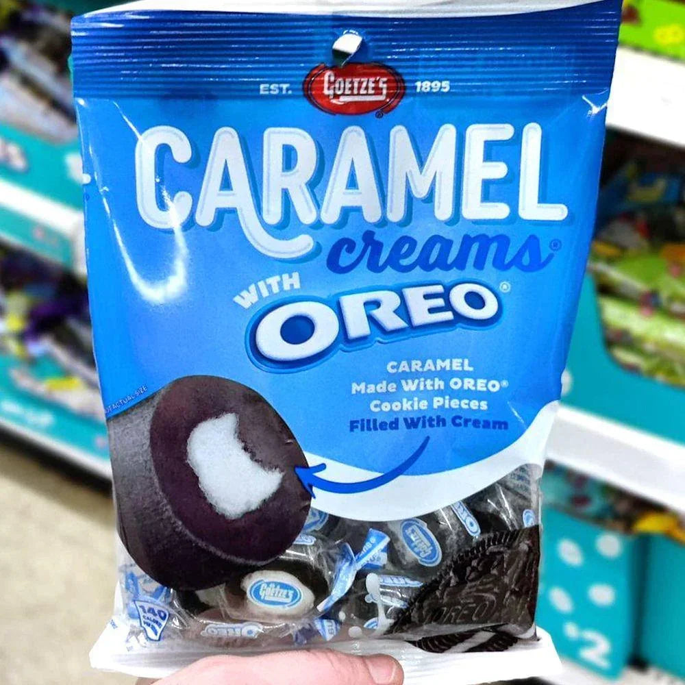 Goetze's Oreo Caramel Creams Peg Bag