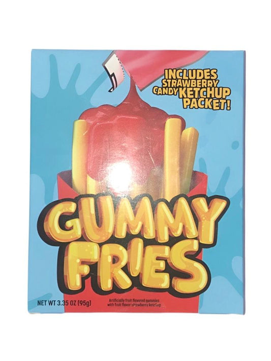 Gummy Fries with Strawberry Ketchup 95G - Extreme Snacks
