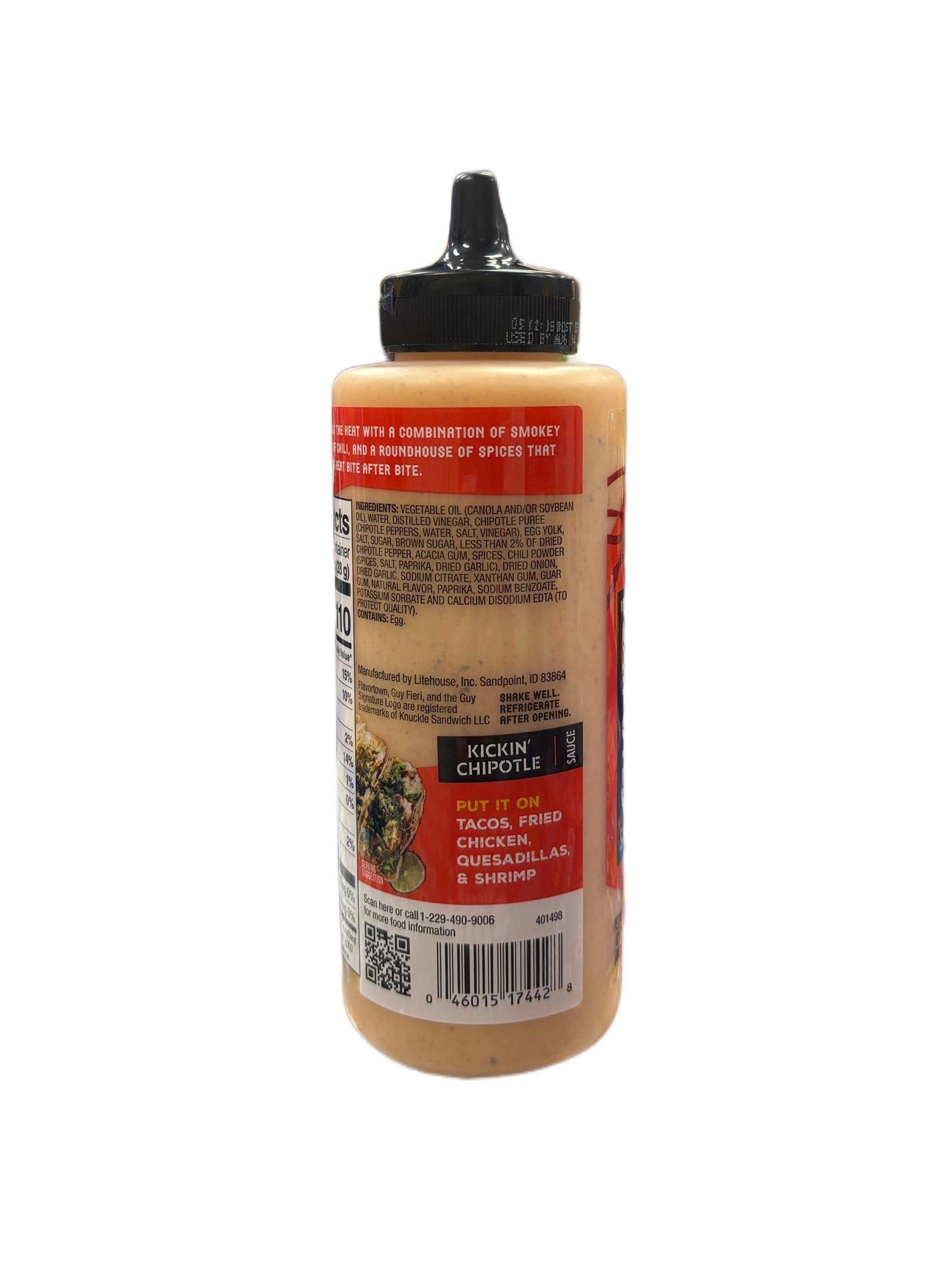 Guy Fieri's Flavor Town Kickin' Chipotle Sauce 12OZ - Extreme Snacks