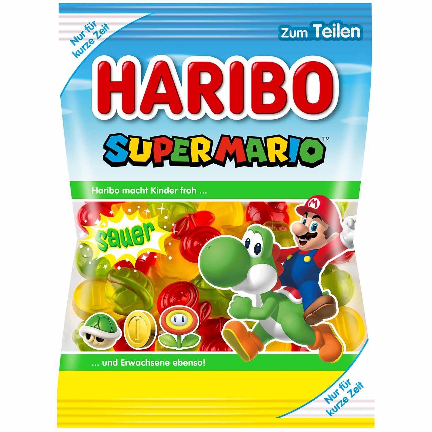 Haribo Super Mario Sour 175G - Extreme Snacks