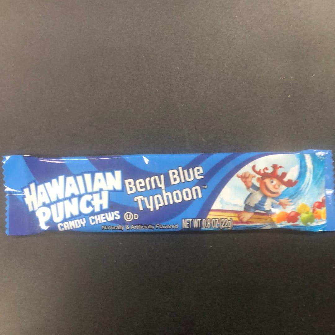 Hawaiian Punch Chews Berry Blue Typhoon Bar - Extreme Snacks