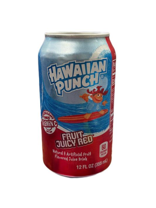 Hawaiian Punch Fruit Juicy Red Can 355ML - Extreme Snacks