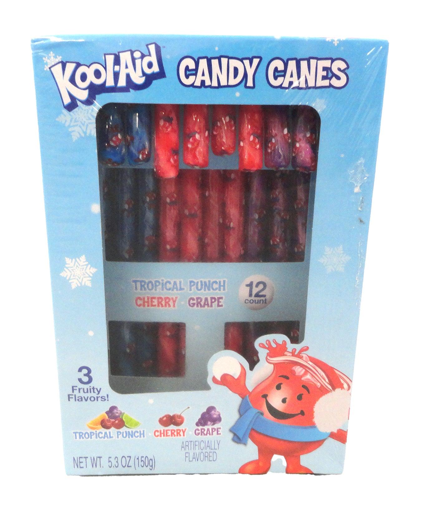 Hilco Kool-Aid Candy Canes Twelve Pack Christmas - Extreme Snacks