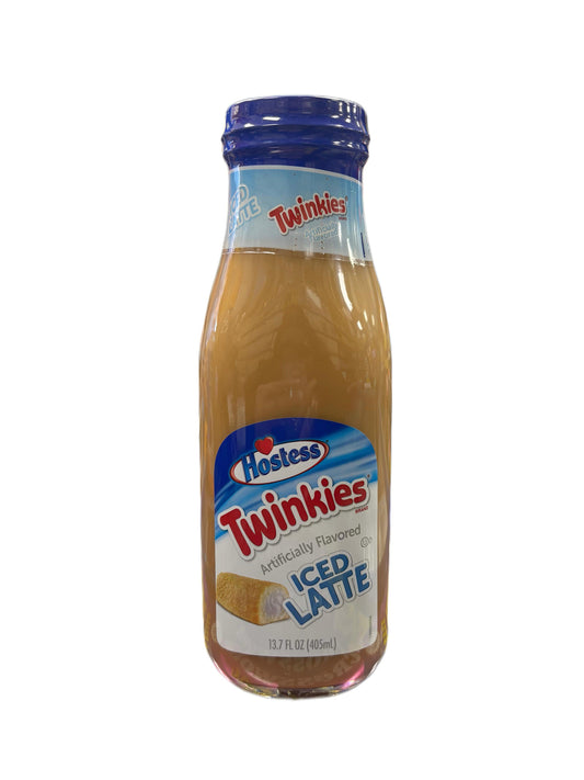 Hostess Twinkies Iced Latte Glass Bottle 405ML - Extreme Snacks