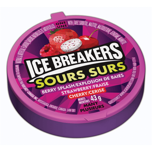 Ice Breakers Sours - 43G - Extreme Snacks