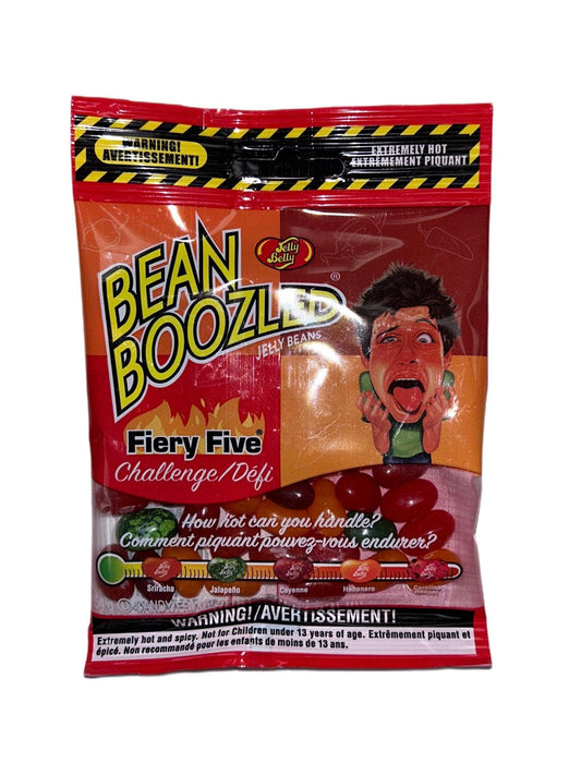 Jelly Belly Bean Boozled Fiery Five Candy Bag 54G - Extreme Snacks