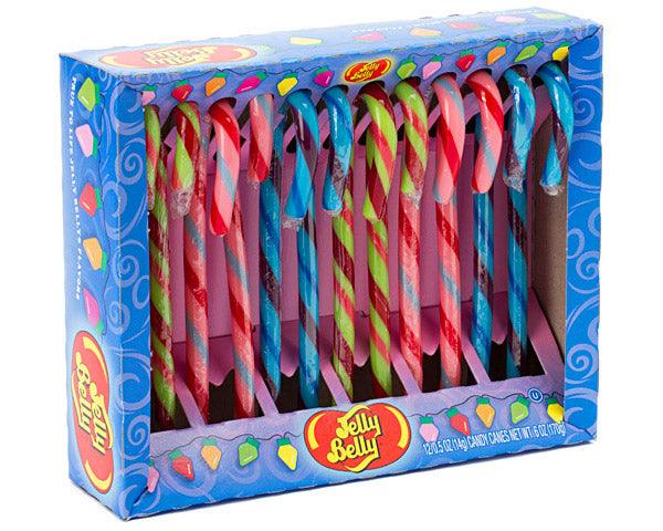 Jelly Belly Christmas Candy Canes - 12 Count - Extreme Snacks
