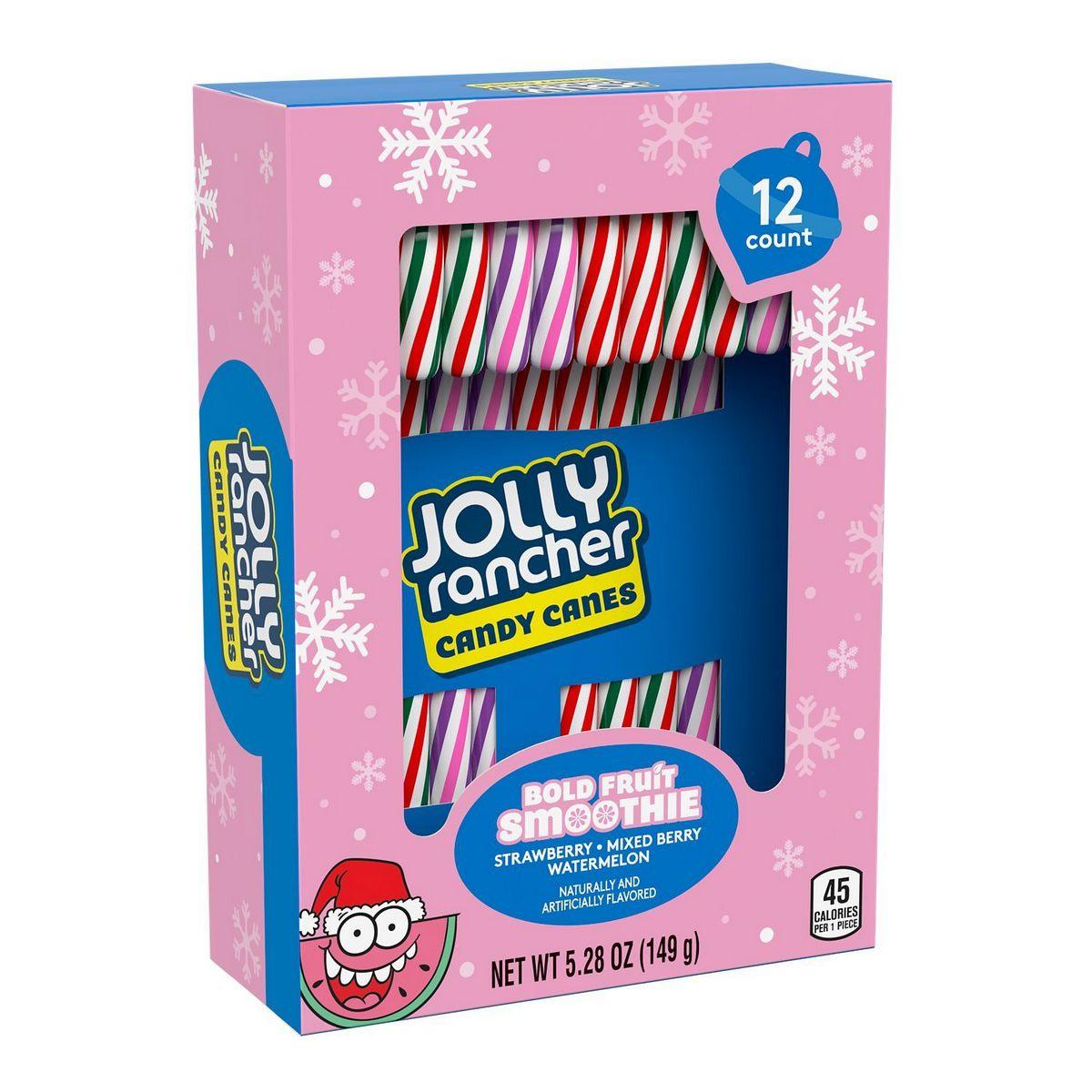 Jolly Rancher Bold Fruit Smoothie Candy Canes - Extreme Snacks
