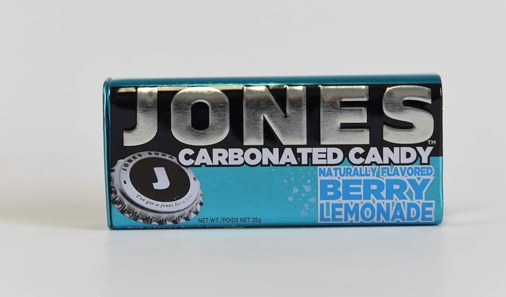 Jones Carbonated Candy - Berry Lemonade 25G - Extreme Snacks