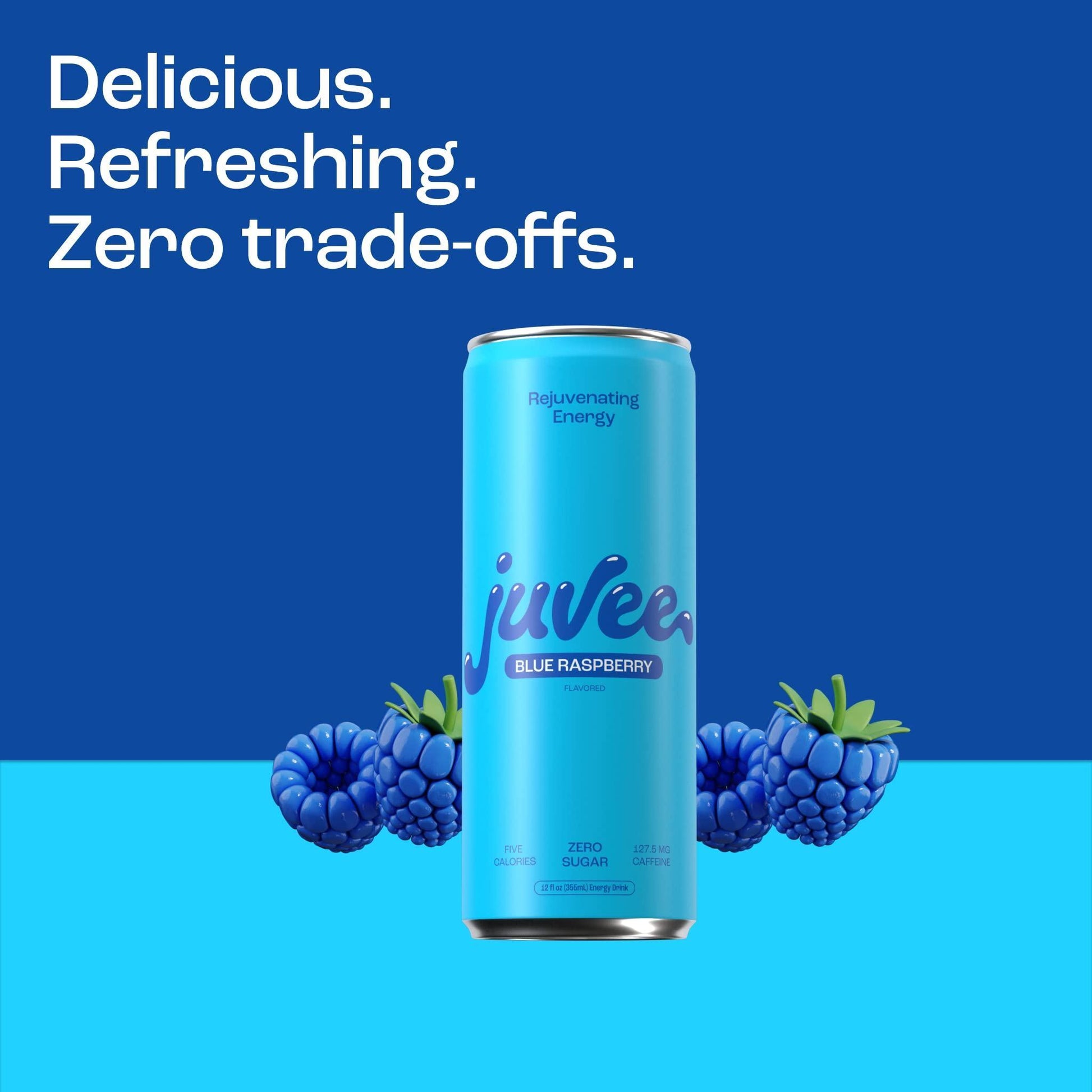 Jive Blue Raspberry Juvee Rejuvenating Energy Drink - Blue Raspberry