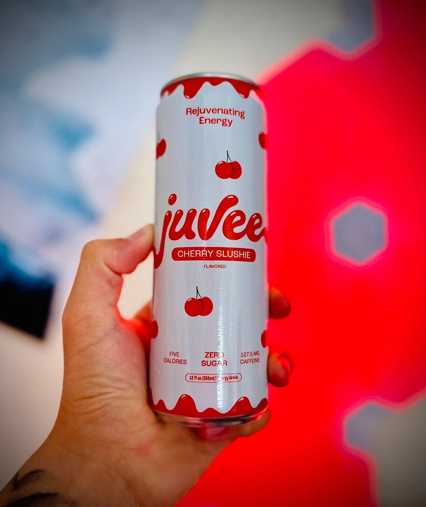 Juvee Rejuvenating Energy Drink - Cherry Slushie - Extreme Snacks