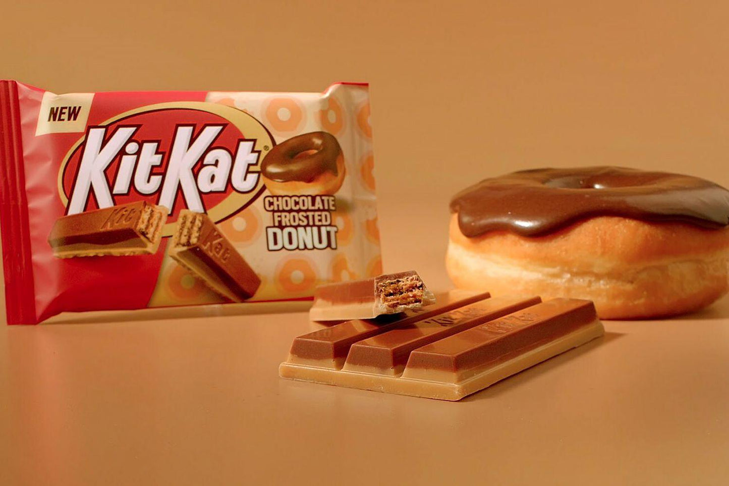 Kit Kat Chocolate Frosted Donut Bar 42G - Extreme Snacks
