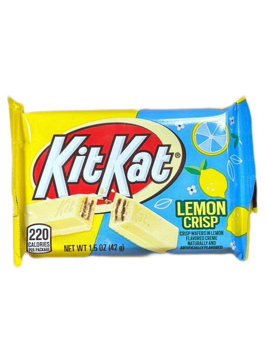 Kit Kat Lemon Crisp Chocolate Bar 42G - Extreme Snacks