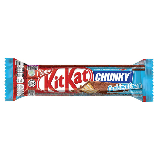KitKat Chunky Cookies and Cream - Malaysia 38G - Extreme Snacks