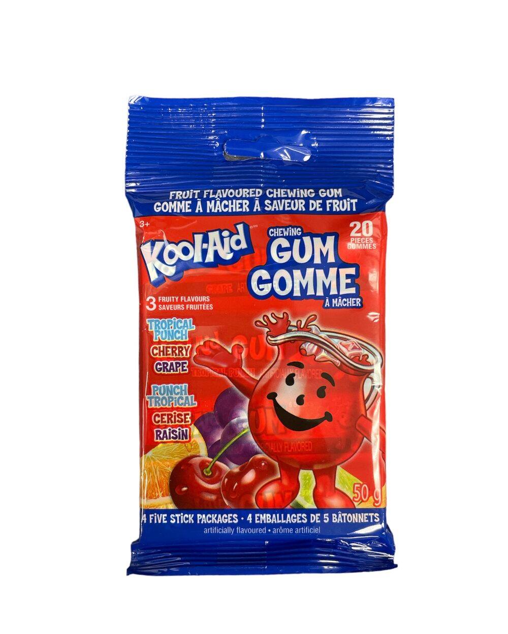 Kool Aid Chewing Gum - 50G - Extreme Snacks