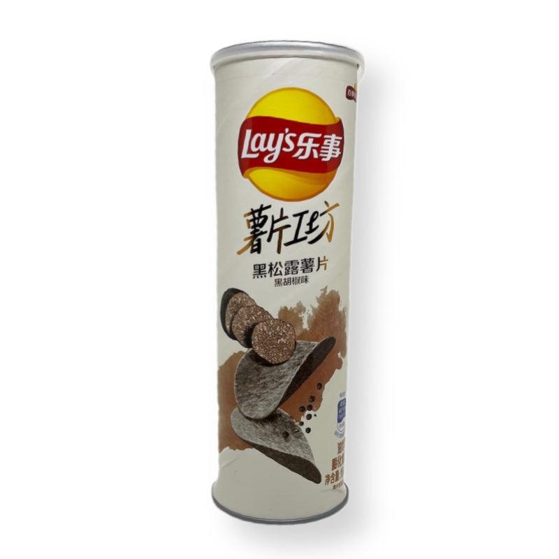 Lays Stax Black Truffle China Edition - Extreme Snacks