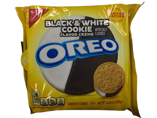 Limited Edition Oreo Black & White Cookie 303G - Extreme Snacks