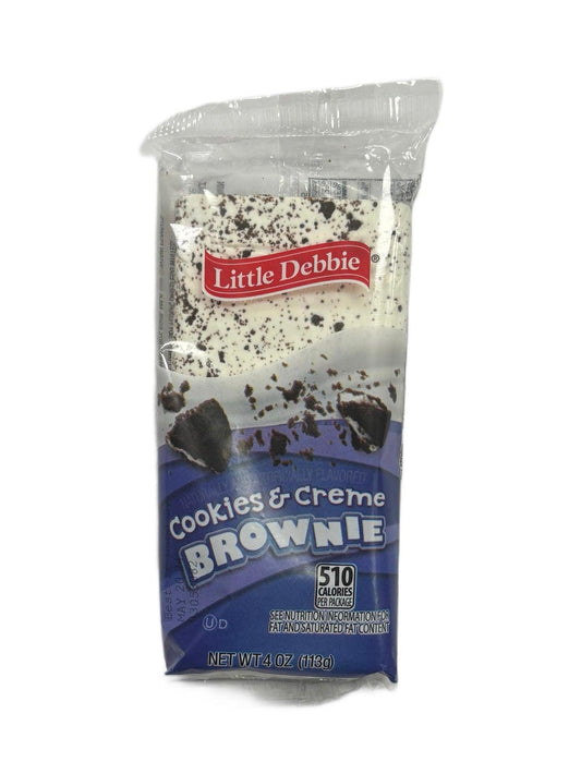 Little Debbie Cookies & Creme Brownie 113G - Extreme Snacks