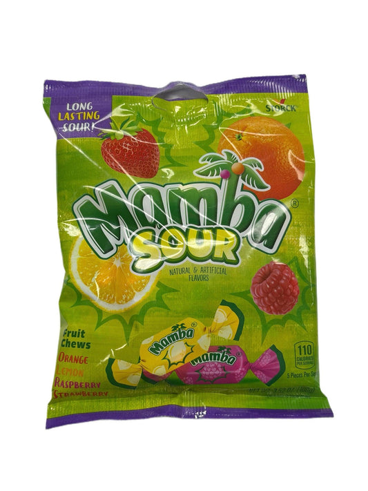 Mamba Sour Candy Bag 3.52 OZ - Extreme Snacks