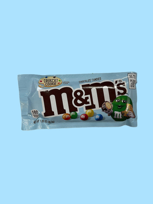 M&M Chocolate Crunchy Cookie 38.3G - Extreme Snacks