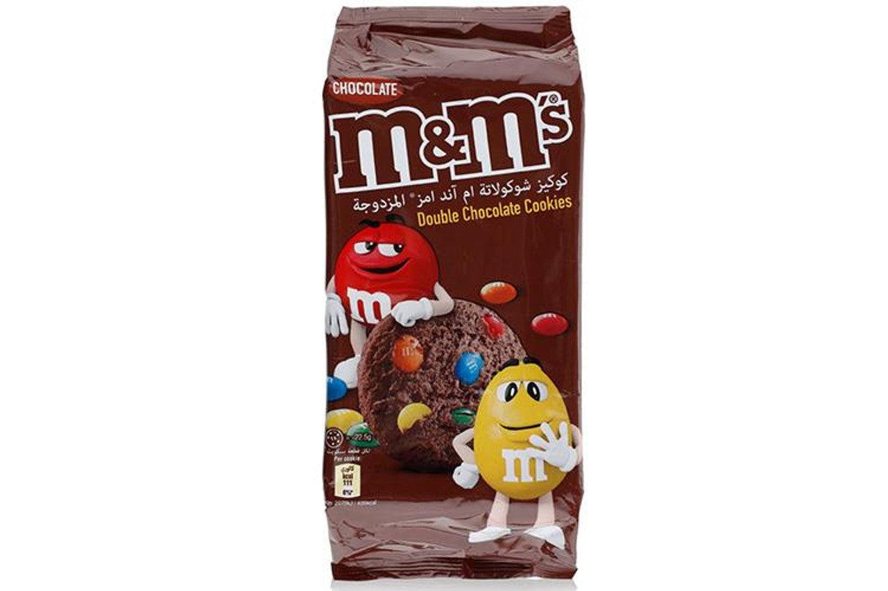 M&M's Double Chocolate Cookies (UK) - 180g - Extreme Snacks