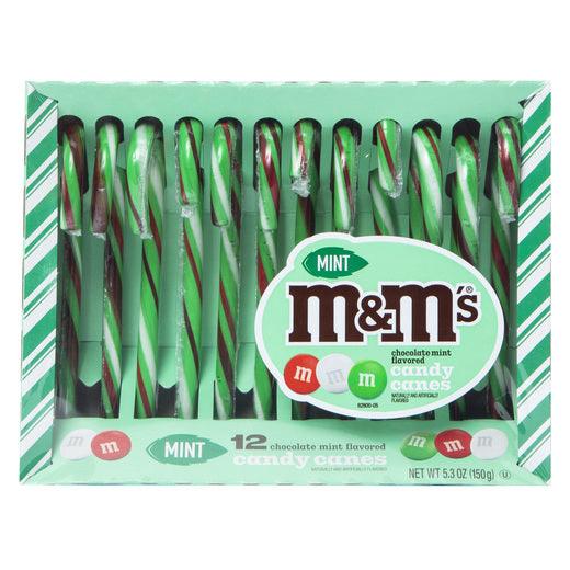 M&M'S Holiday Mint Chocolate Christmas Candy - 12 Count - Extreme Snacks