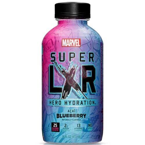 Marvel Super LXR Hero Hydration by Arizona Acai Blueberry - Extreme Snacks